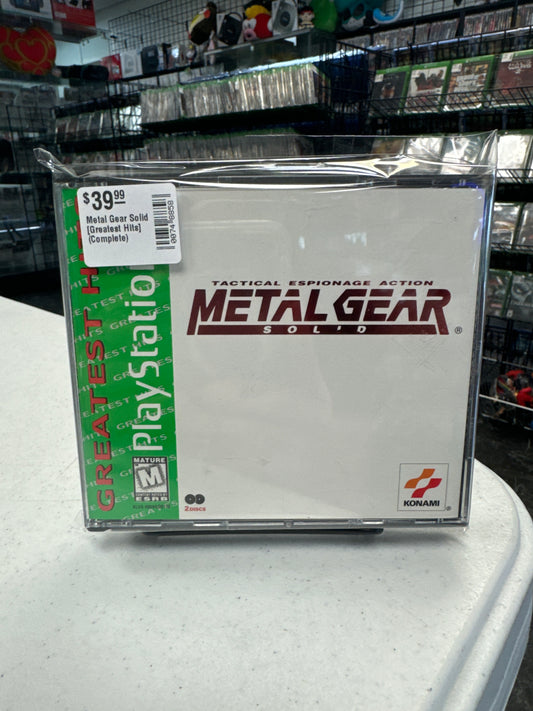 Metal Gear Solid [Greatest Hits] (Complete)