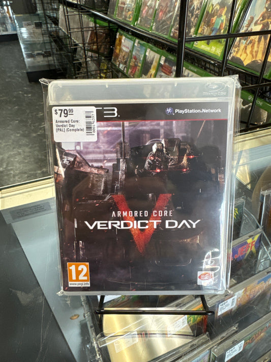 Armored Core: Verdict Day [PAL] (Complete)