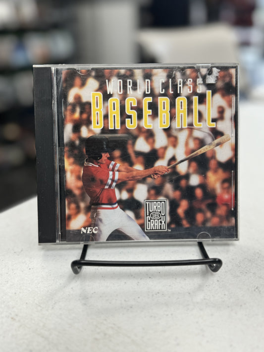 World Class Baseball (Game, manual and case)