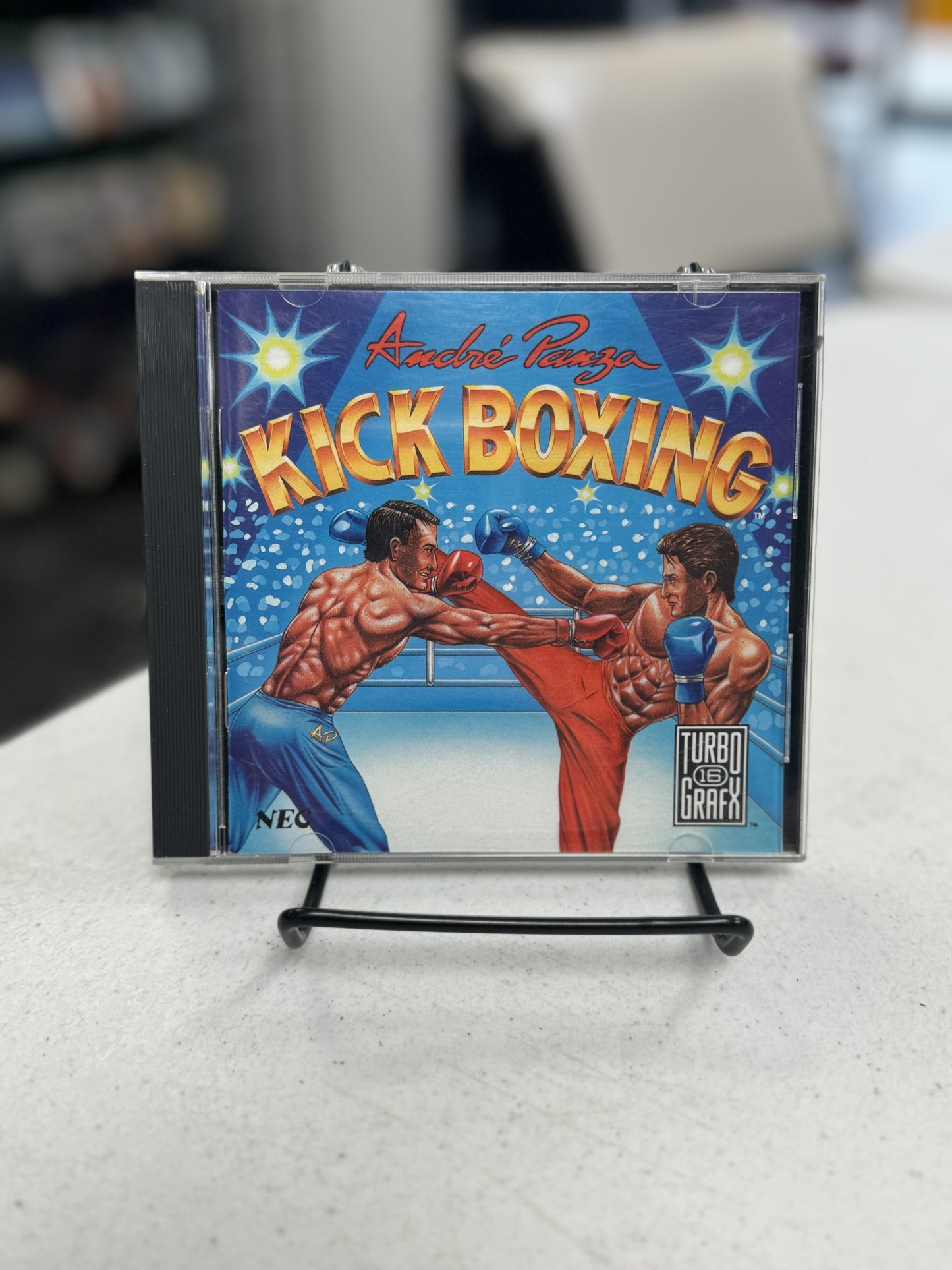 Andre Panza Kick Boxing (Game, manual and case)