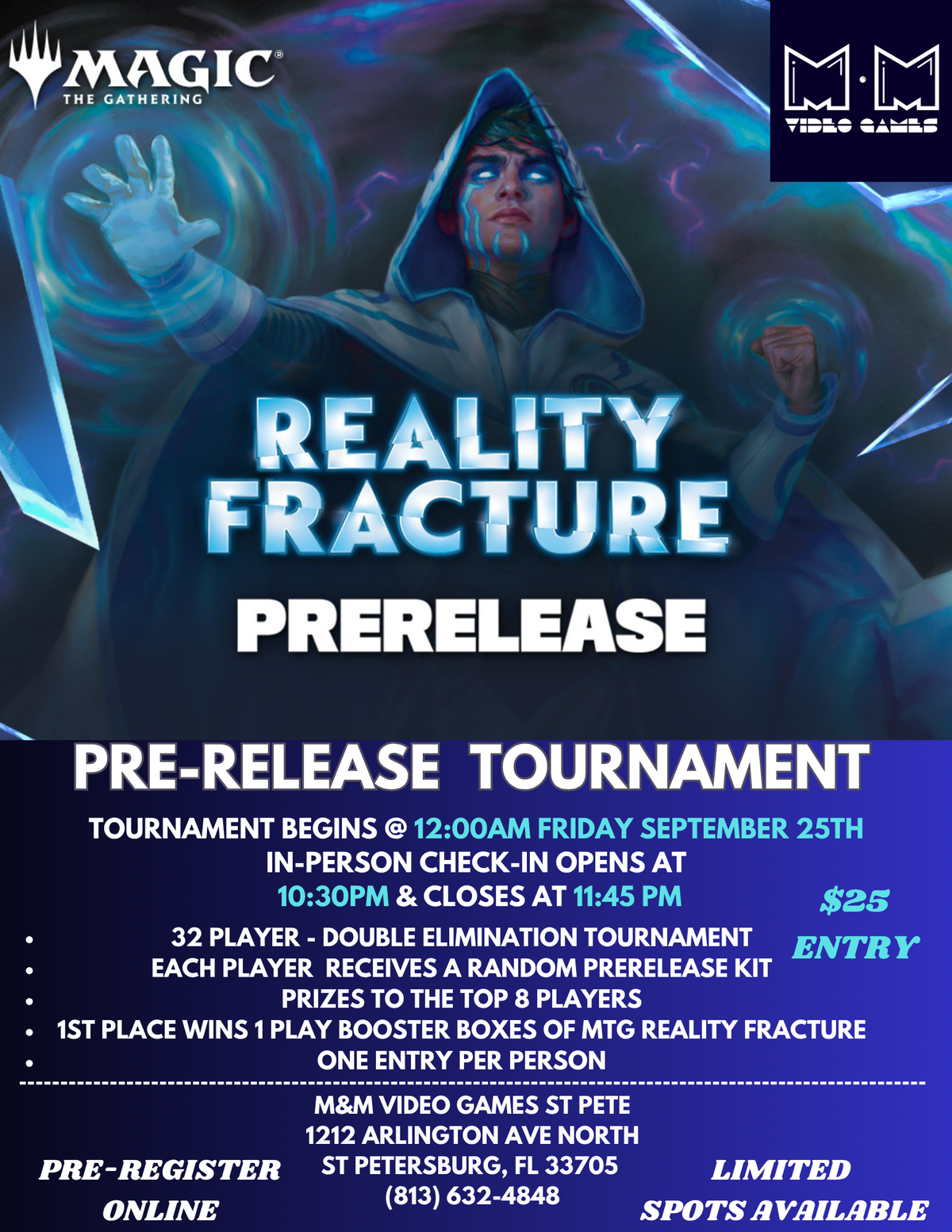 MTG Reality Fracture Pre-Release - St Pete (Midnight)