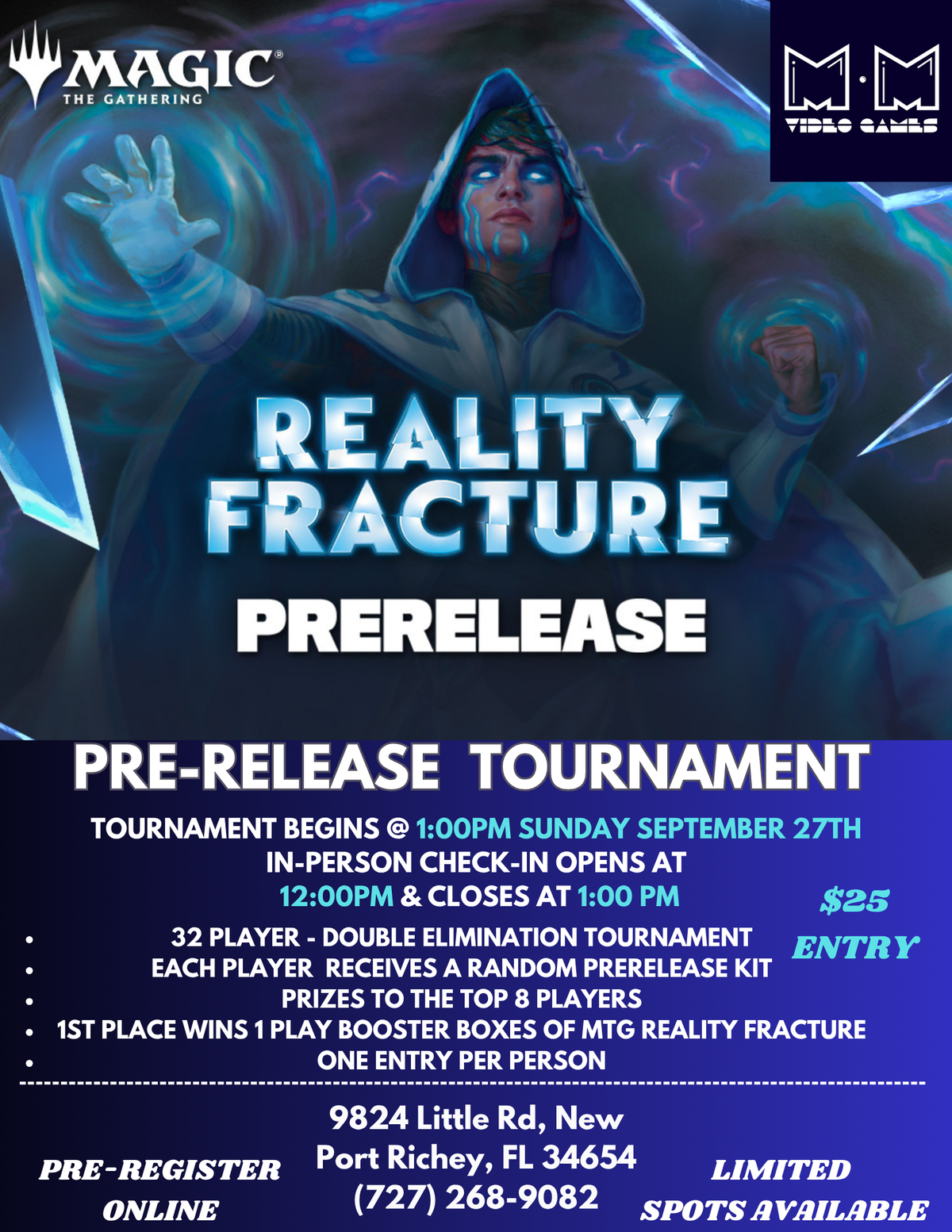 MTG Reality Fracture Pre-Release - New Port Richey (Sun)