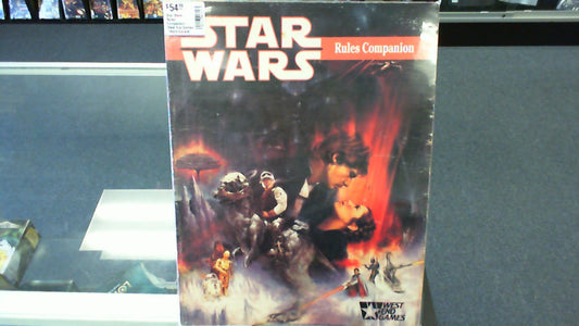 Star Wars- Rules Companion- West End Games *Worn Covers*