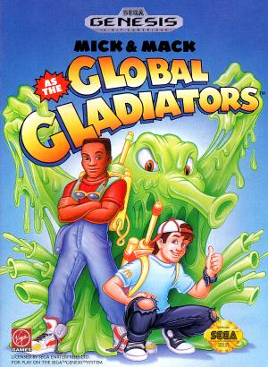 Mick and Mack Global Gladiators (Cosmetically Flawed Cartridge)
