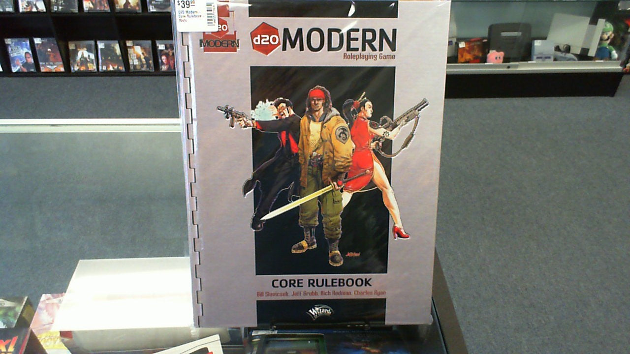 D20 Modern- Core Rulebook- Wotc