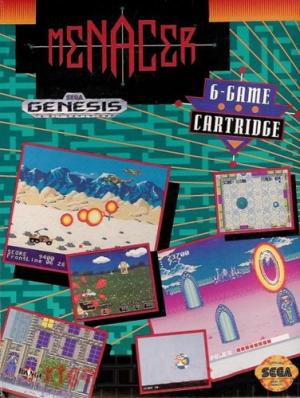 Menacer: 6-Game Cartridge (Complete)