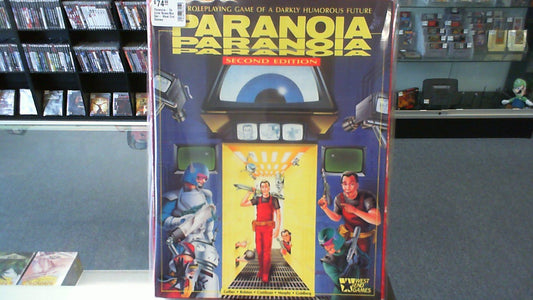 Paranoia- 2e Core Rules Box Set- West End Games