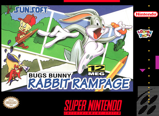 Bugs Bunny Rabbit Rampage (Loose Cartridge)