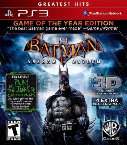 Batman: Arkham Asylum [Game of the Year Greatest Hits] (Missing Manual)