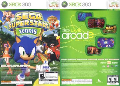 Sega Superstars Tennis & Xbox Live (Complete)