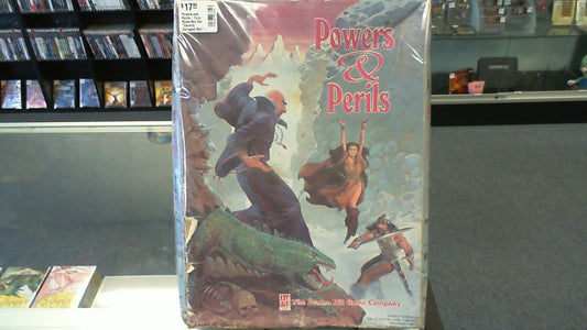 Powers and Perils- Core Rules Box Set *Severly Damaged Box*- Avalon Hill