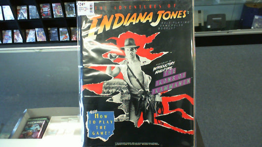 Indiana Jones- Rulebook *Book Only*- TSR