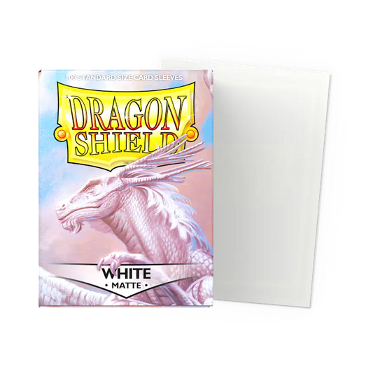 Dragon Shield 100 Count Sleeves * Matte White *