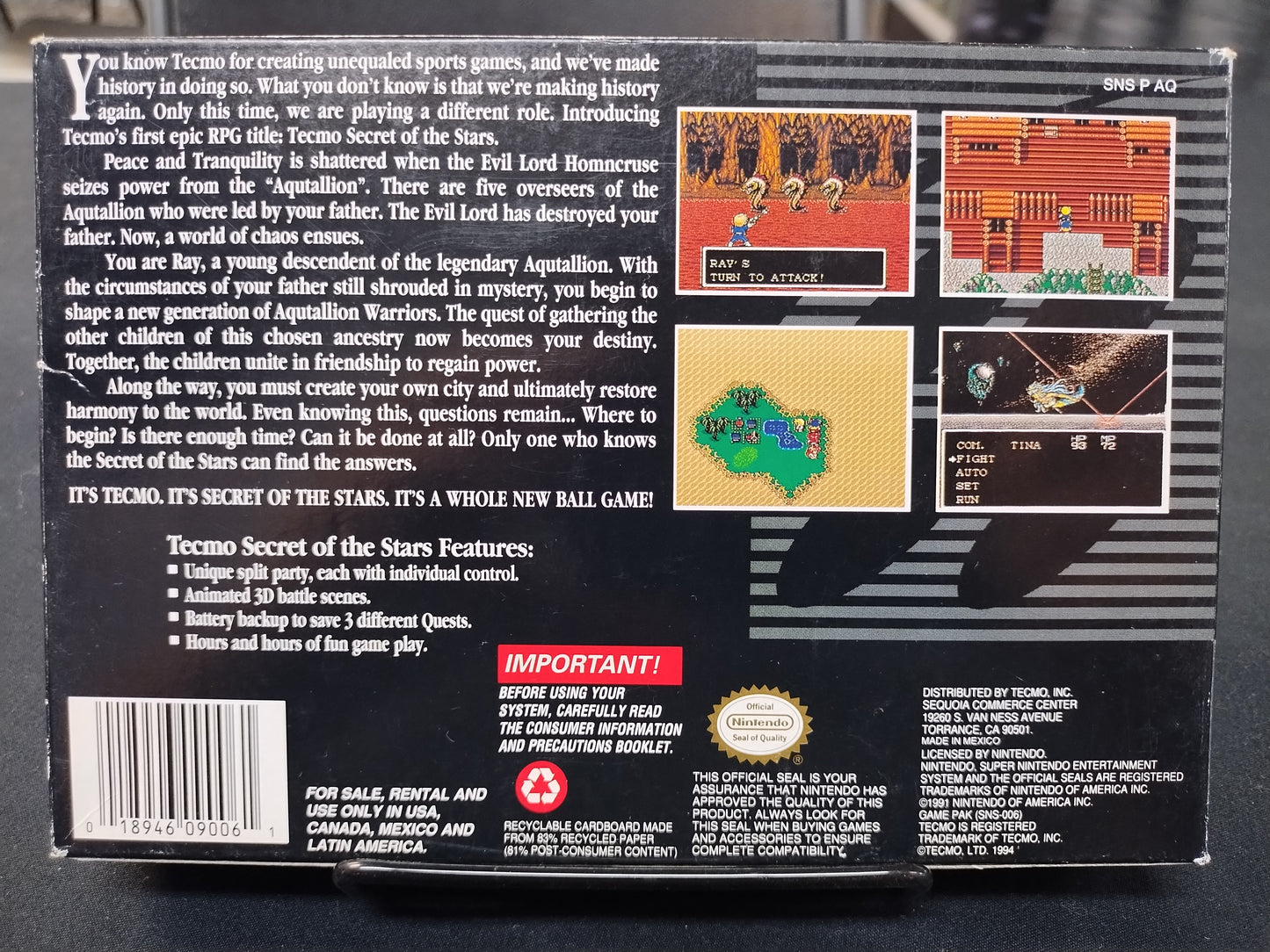 Tecmo Secret of the Stars (Complete)