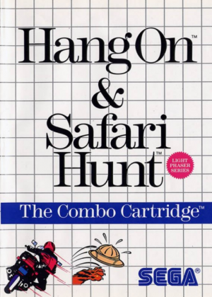 Hang-On and Safari Hunt (Cosmetically Flawed Missing Manual)