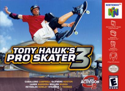 Tony Hawk 3 (Cosmetically Flawed Cartridge)