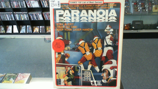 Paranoia- 1e Core Rules Box Set- West End Games