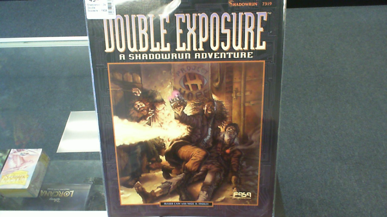 Shadowrun- 2e Double Exposure- FASA