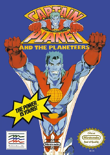 Captain Planet and the Planeteers (Loose Cartridge)