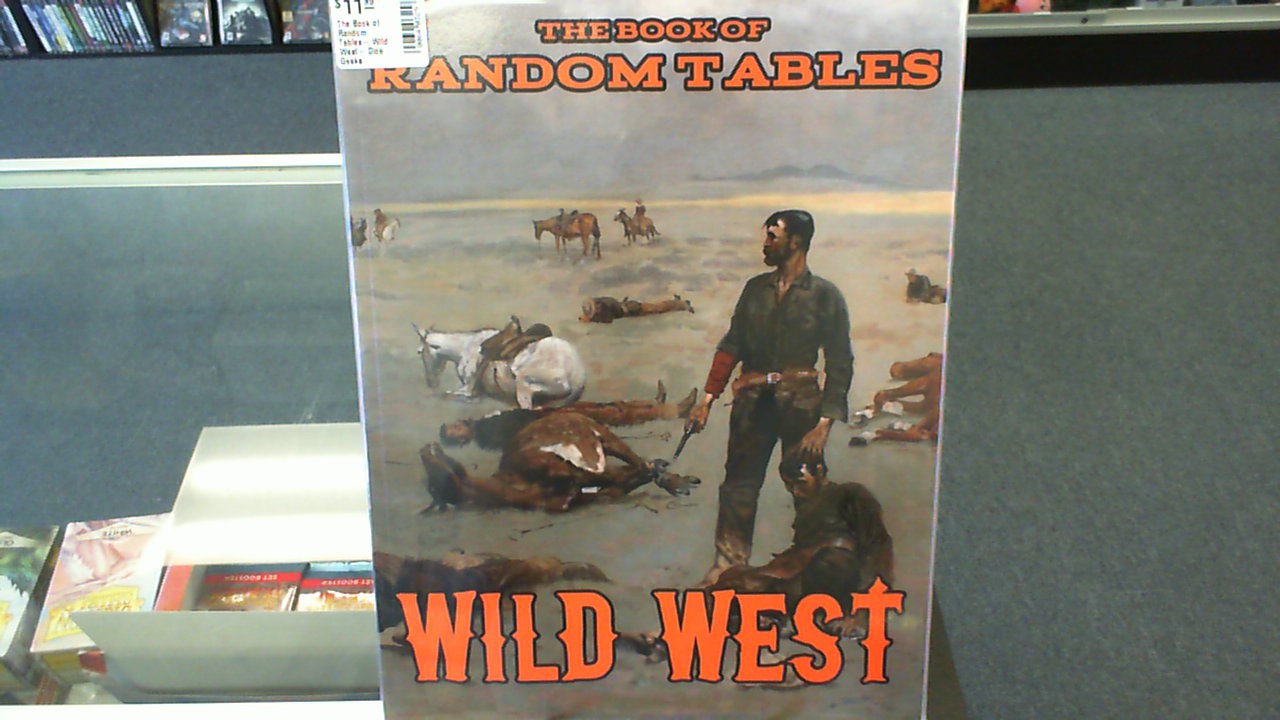 The Book of Random Tables- Wild West- Dice Geeks