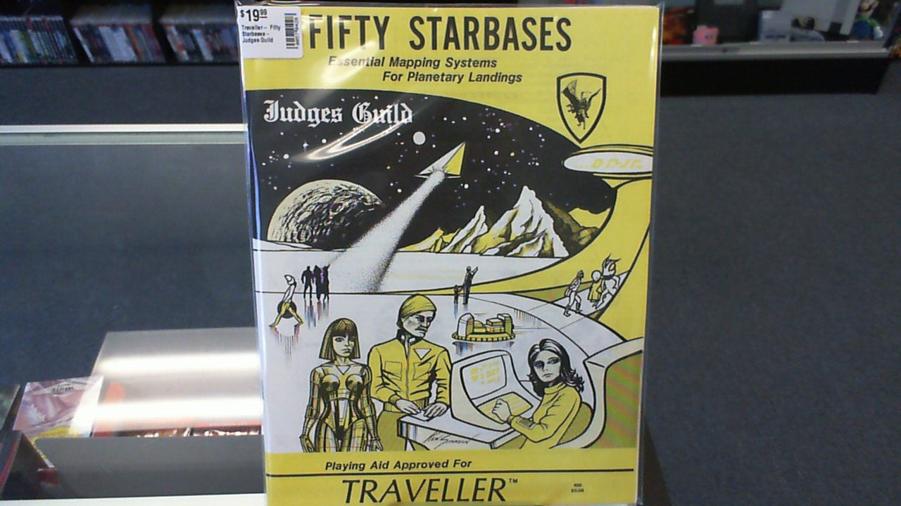 Traveller- Fifty Starbases- Judges Guild