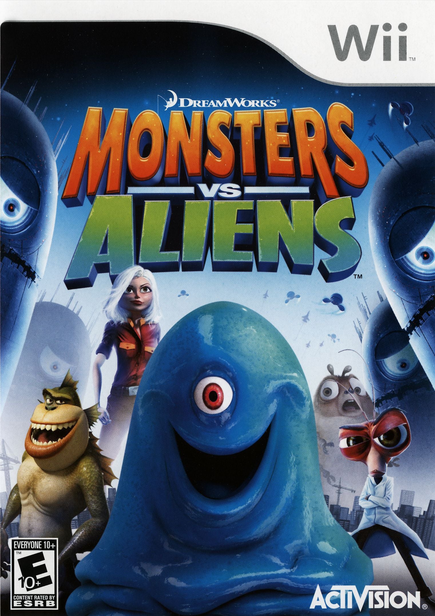aliens vs monsters game Monsters vs. Aliens (Complete) – M&M Video Games