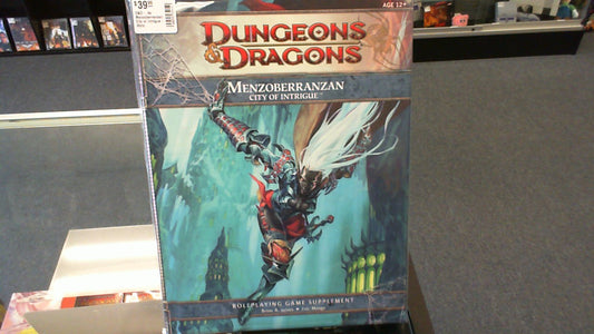 D&D- 4e Menzoberranzan: City of Intrigue- Wotc