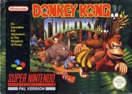 Donkey Kong Country [PAL] (Cosmetically Flawed Cartridge)