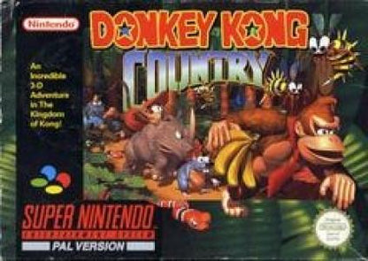 Donkey Kong Country [PAL] (Cosmetically Flawed Cartridge)