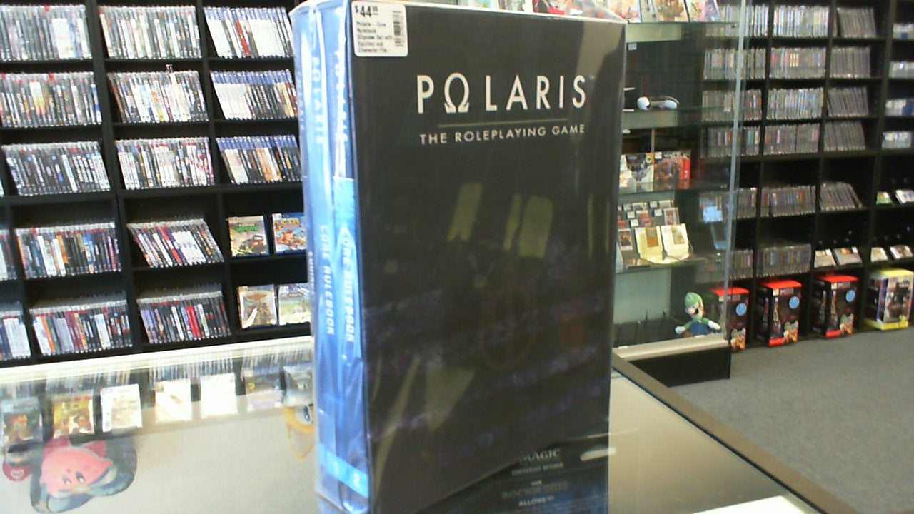 Polaris- Core Rulebook Slipcase Set with Equinox and Character File- Black Book Editions