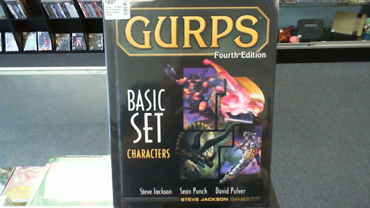 Gurps- 4e Basic Set Characters- Steve Jackson Games