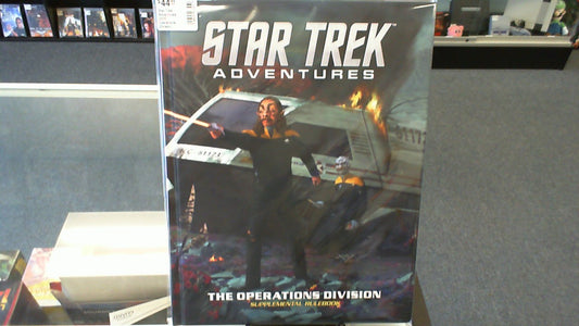 Star Trek Adventures 2d20- Operations Division Rulebook- Modiphius