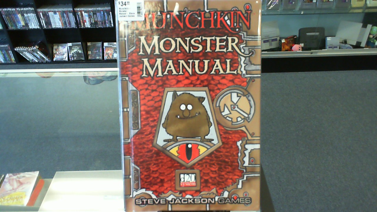 Munchkin- Monster Manual- Steve Jackson Games