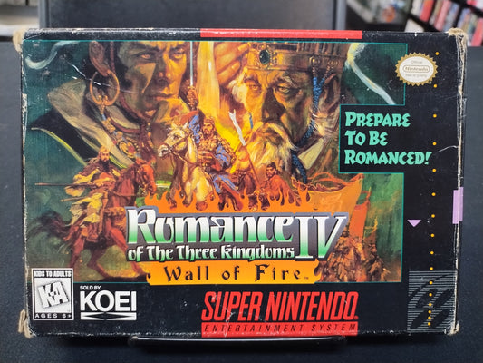 Romance of the Three Kingdoms IV Wall of Fire (Complete)