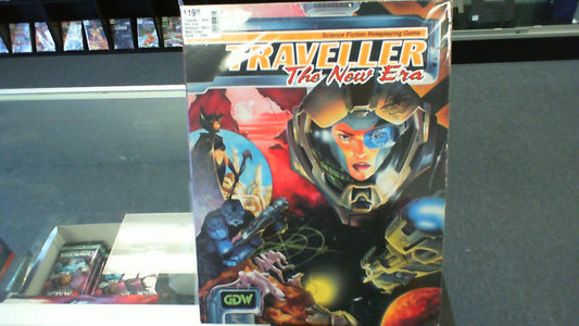 Traveller- New Era: Core Rulebook *Worn Back Cover/ Spine*- GDW