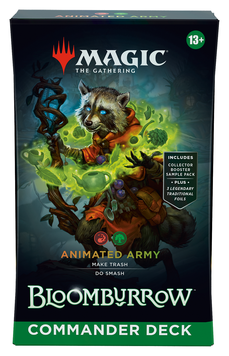 Magic the Gathering: Bloomburrow Animated Army Commander Deck