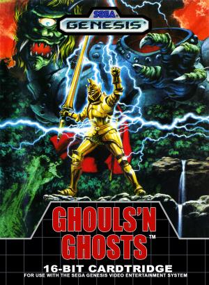 Ghouls 'N Ghosts (Cosmetically Flawed Cartridge)