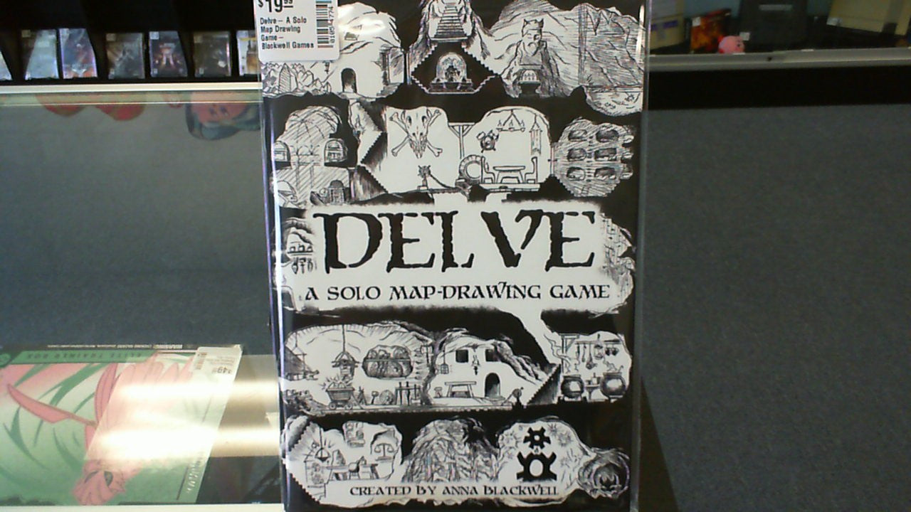 Delve- A Solo Map Drawing Game- Blackwell Games