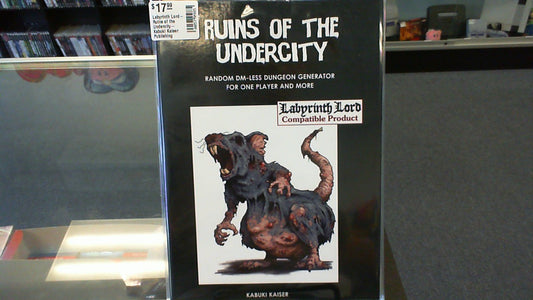 Labyrinth Lord- Ruins of the Undercity- Kabuki Kaiser Publishing