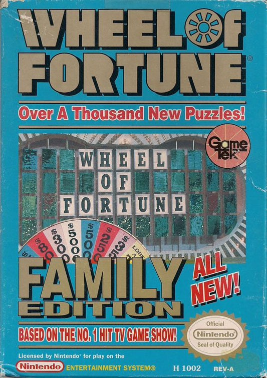 Wheel of Fortune Family Edition (Loose Cartridge)