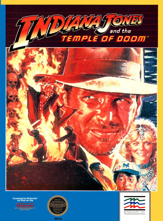 Indiana Jones and the Temple of Doom (Loose Cartridge)
