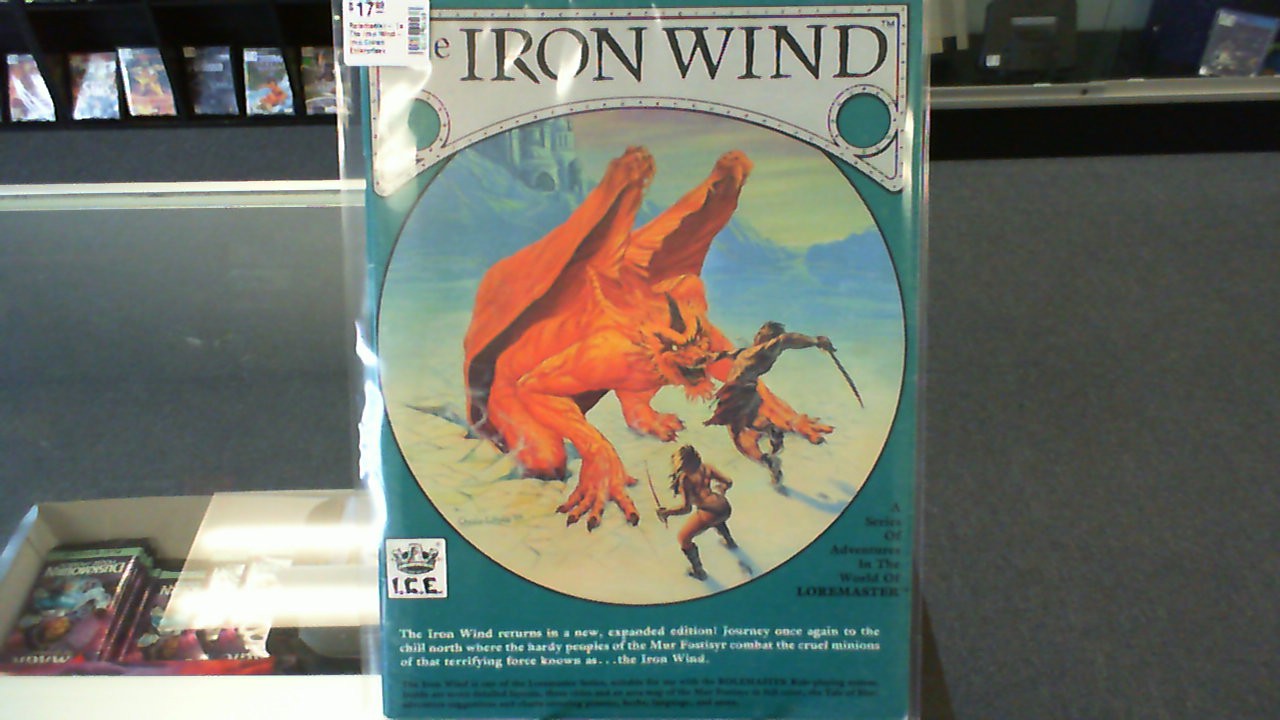 Rolemaster- 1e The Iron Wind- Iron Crown Enterprises