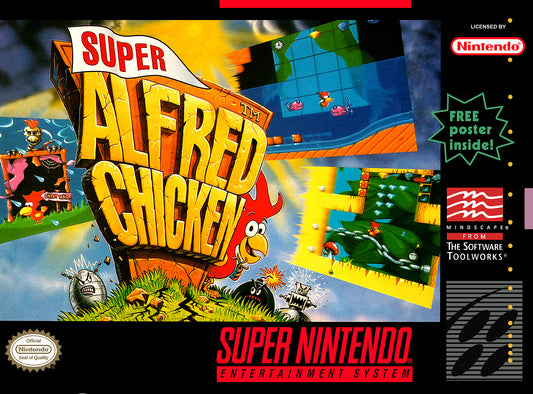 Super Alfred Chicken (Loose Cartridge)