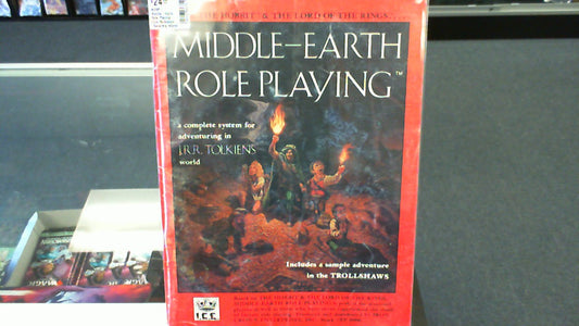 MERP- Middle-Earth Role Playing Core Rulebook *Severely Worn/ Stained*- Iron Crown Enterprises