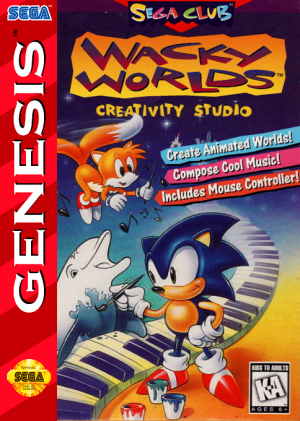 Wacky Worlds Creativity Studio (Cosmetically Flawed Cartridge)