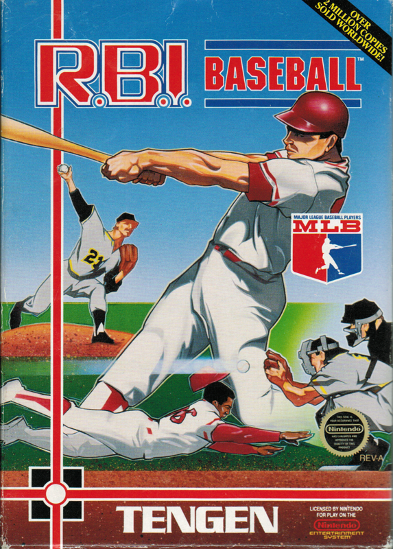 RBI Baseball [Gray Cart] (Loose Cartridge)