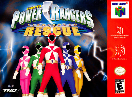 Power Rangers Lightspeed Rescue (Loose Cartridge)