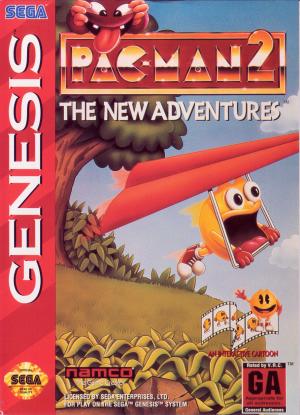 Pac-Man 2 The New Adventures (Cosmetically Flawed Cartridge)