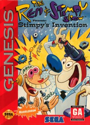 The Ren and Stimpy Show Stimpy's Invention (Cosmetically Flawed Cartridge)