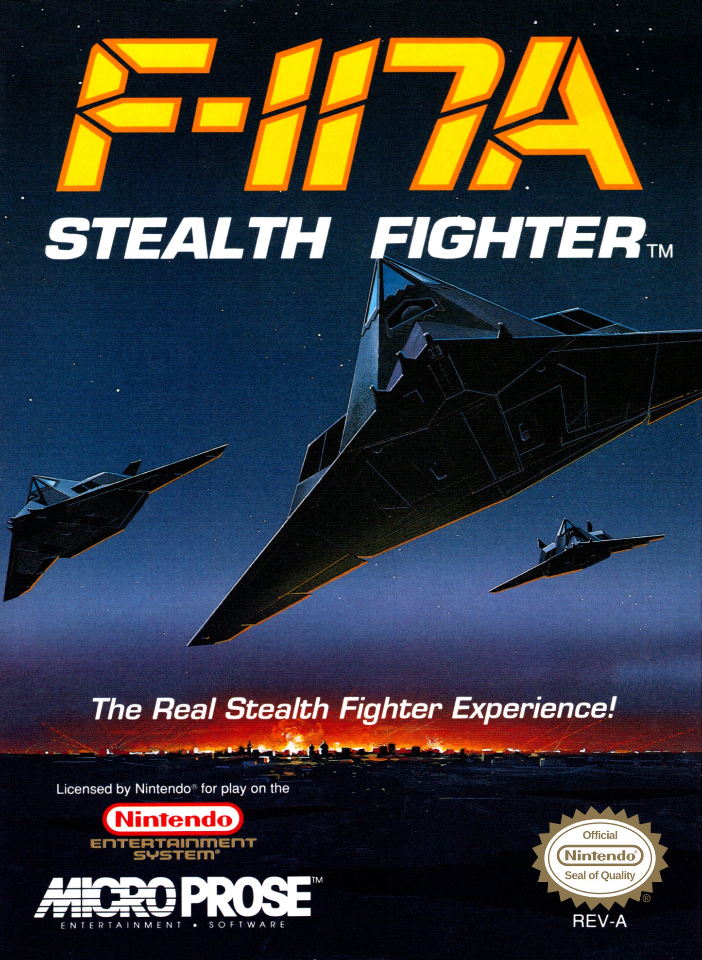 F-117A Stealth Fighter (Loose Cartridge)